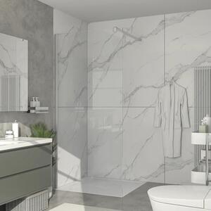 Sticlă clară pentru duș Walk In Jungborn TRIA 96x210 cm fără profil și stabilizator
