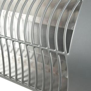 Încălzitor terasă cu infraroșu Calienta 1200 W, 2 trepte de putere, montaj pe perete, 55x10 cm, gri
