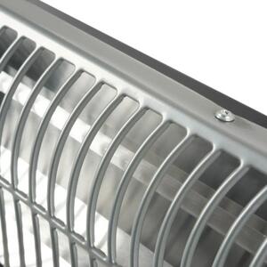Încălzitor terasă cu infraroșu Calienta 1200 W, 2 trepte de putere, montaj pe perete, 55x10 cm, gri