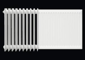 Radiator oțel Rotheigner Tip 3K (33) 554x400 mm, 4 variante (lateral)