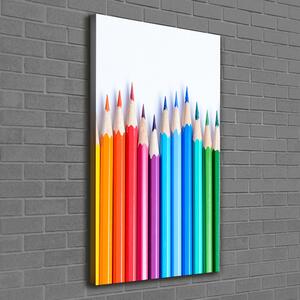 Imprimare tablou canvas creioane colorate