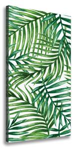 Tablou pe pânză canvas frunze de palmier
