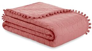 Cuvertură de pat AmeliaHome Meadore roz, 220 x 240 cm
