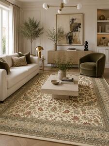 Covor Belgian Premium Kasmar 8746-684, Marime 160 x 230 cm, Bej, Inaltime Fir 9 mm, Antialergic, Polipropilena, Living, Dormitor 160 x 230