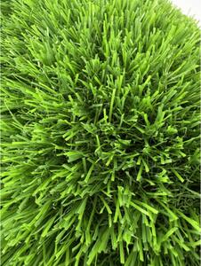 Gazon Artificial Premium, Lungime Fir 40 mm, Latime 1m, Marime 100 x 200 cm, 3 Nuante de Verde, Fire Drepte si Carliontate, Imitatie Perfecta Gazon