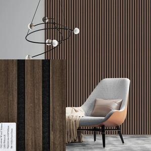 FREJA Panou mdf perete 200x60x2,2cm. Walnut JK - Putem face, de asemenea, în dimensiuni personalizate - 200x60x2,2cm