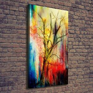 Print pe canvas copac abstract