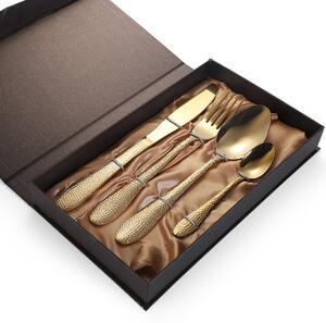 Set 4 tacamuri,stainless stel,TRENDY’S,gold