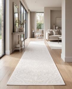 Traversa ITEA 42001-101, Inaltime Fir 10 mm, Latime 0.58m, Marime 95 x 200 cm, Ivory, Alb, Festonata / Surfilata / Tivita, Antialergica