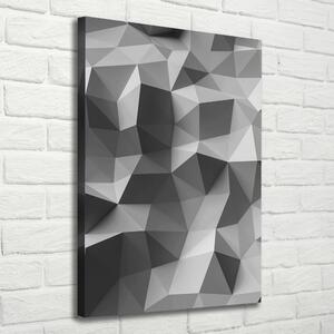 Tablou pe pânză canvas triunghiuri abstractizare