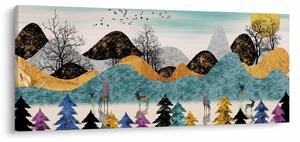 Tablou fgrafic cu cebi (120x50 cm)