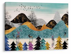 Tablou fgrafic cu cebi (70x50 cm)