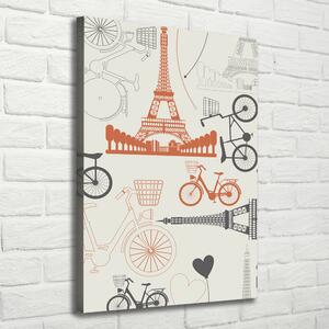 Imprimare tablou canvas Simboluri ale Franței