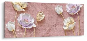 Tablou cu flori (120x50 cm)