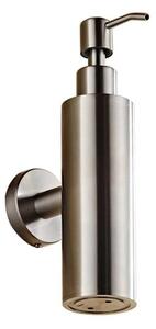 Dispenser sapun lichid 500ml metalic forma cilindrica inox satinat