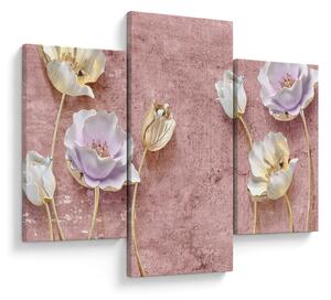 Tablou cu flori (90x60 cm)