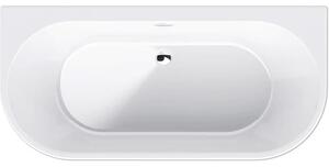 Cadă freestanding ovală Jungborn ONE Back to Wall 80x170x58 cm acril alb