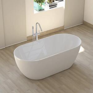 Cadă freestanding ovală Jungborn TWO 80x170x60 cm acril alb