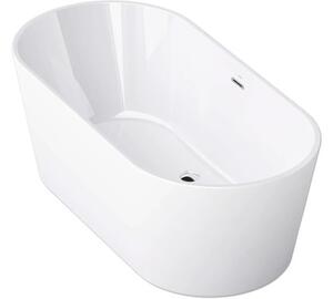 Cadă freestanding ovală Jungborn ONE 80x170x58 cm acril alb