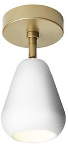 Lampă de perete Nuura Aps, Anoli Spot, reglabil, Auriu / Alamă, Camera de zi, Metal, Scandinavă
