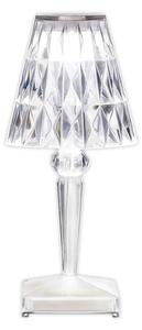 Lampă de Exterior Kartell, Battery, Transparent, Balcon, Plastic, Design