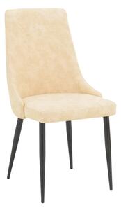 Scaun dining Trenda, Bej, 44x59x90 cm