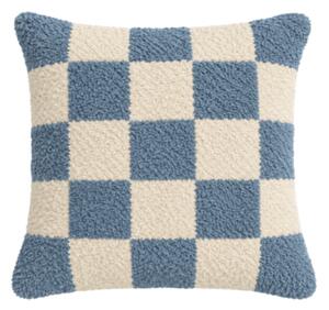 Perna decorativa ZIVALO 45x45 cm, albastra
