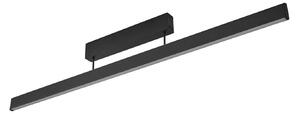 Plafoniere Lucande, Mylosh, reglabil, Negru, Sala de mese, Aluminiu, Modern