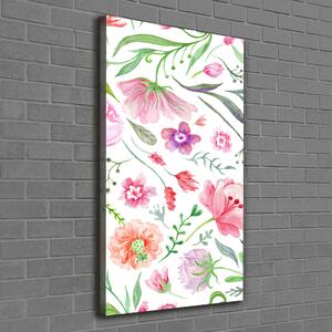 Print pe canvas flori de câmp