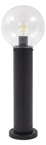 Lampă de Exterior Lindby, Dangan, reglabil, Negru, Terasă, Sticlă, Modern