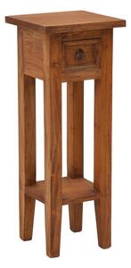 Masuta laterala Orkney, Natural, 25x25x67 cm