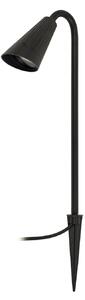 Lampă de Exterior Lindby, Sorvete, reglabil, Negru, Terasă, Aluminiu, Modern