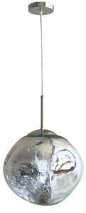 Pendul de tavan Henfa, Argintiu, 26x26x26 cm