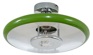 Plafoniere Lindby, Branford, reglabil, Verde, Camera de zi, Metal, Vintage