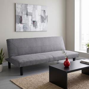 Canapea extensibila Kedran, Gri inchis, 75.5x166x70 cm