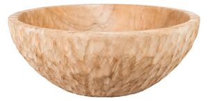 Bol decorativ Feldo, Natural, 30x30x10 cm