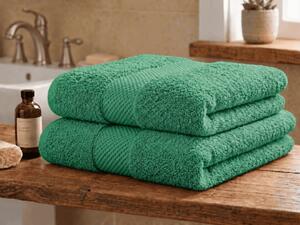 Prosop EMBORIA 70 x 140 cm verde, 100% bumbac