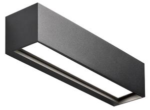 Lampă de perete LIGHT-POINT, Linea W2, reglabil, Negru, Camera de zi, Aluminiu, Design
