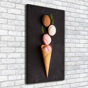 Print pe canvas Înghețată wafelku