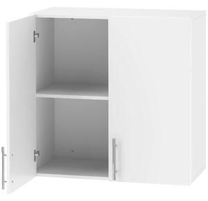 HOMCOM Dulap suspendat pentru baie cu 2 uși, alb, 60 x 31 x 60 cm | Aosom Romania