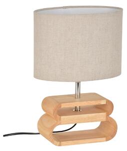 Lampă de masă COREP, Oslo, Bej, Camera de zi, Țesătură / Textil, Scandinavă