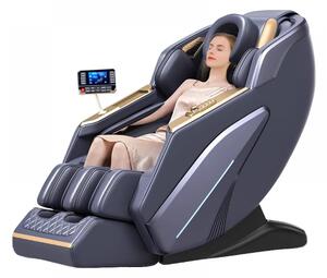 PRIMUS ULTRA PREMIUM Fotoliu de masaj 3D – relaxare inteligentă, la tine acasă - Scanare automata, AI Voice,încărcare wireless telefon, Incalzire, Zero Gravity, difuzoare Bluetooth, controler rapid