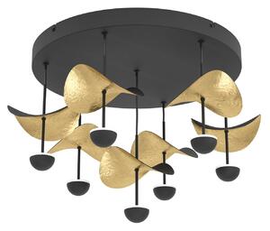 Plafoniere Stars of Light, Dracera, reglabil, Negru, Camera de zi, Metal, Modern