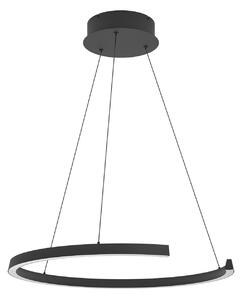 Lustră Pendul Stars of Light, Labonete, reglabil, Negru, Camera de zi, Aluminiu, Modern