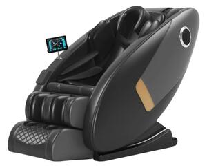 Fotoliu de Masaj TROIAN, cu Incalzire, AI Voice, Tableta touch screen, Bluetooth, Display, Zero Gravity, 2 Boxe, Moduri Automate, PU