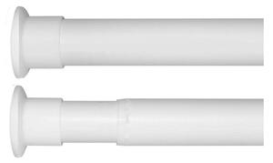 Bara perdea dus 120-200cm, extensibila, fixare in lateral fara suruburi (Lungime: 120 -200 cm)