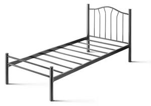 Cadru de pat metalic 1 persoana 120 cm*200 cm,Cristal