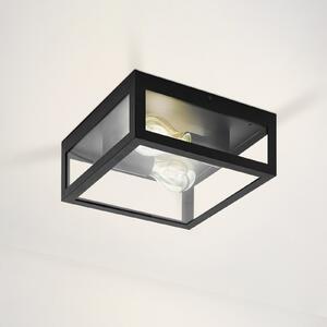 EGLO Plafonieră baie Amezola, 2 becuri, negru, reglabil, Negru, Baie, Metal, Modern