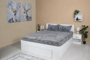Set Husa Cocolino cu Elastic 160 200 Cm +2 Fete Perna 50x70 Cm