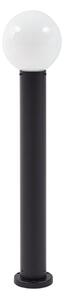 Lampă de Exterior Lindby, Dangan, reglabil, Negru, Terasă, Sticlă, Modern